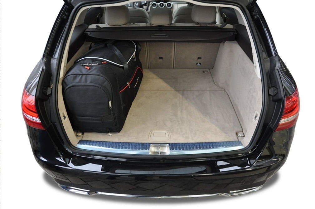 Mercedes-BENZ C KOMBI 2014-2021 4-väskor #färg_Svart