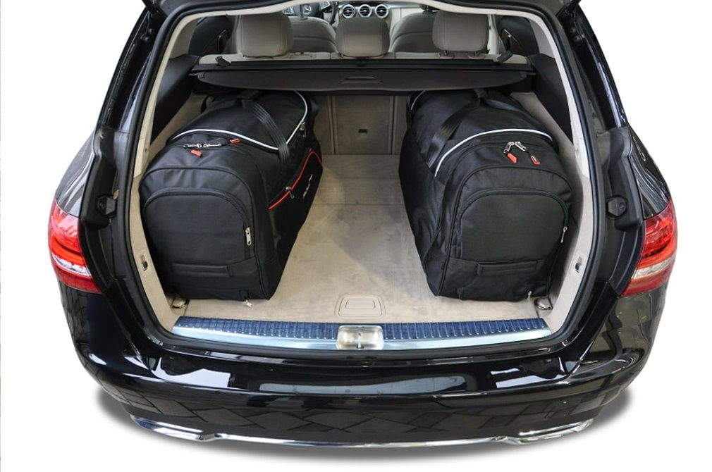 Mercedes-BENZ C KOMBI 2014-2021 4-väskor #färg_Svart