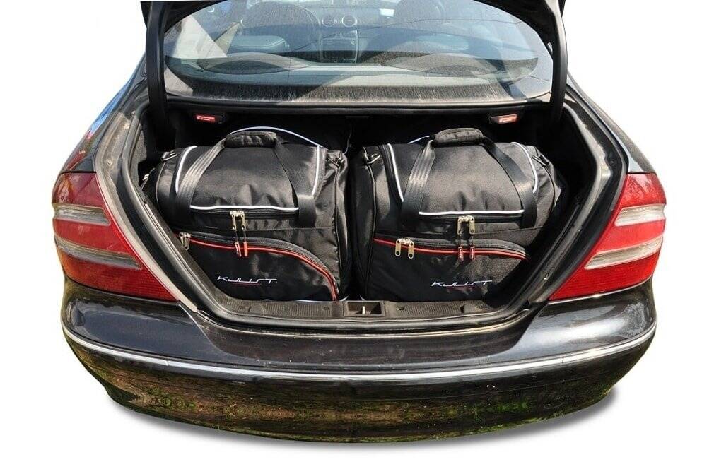 Mercedes-BENZ CLK 2002-2010 4-väskor #färg_Svart