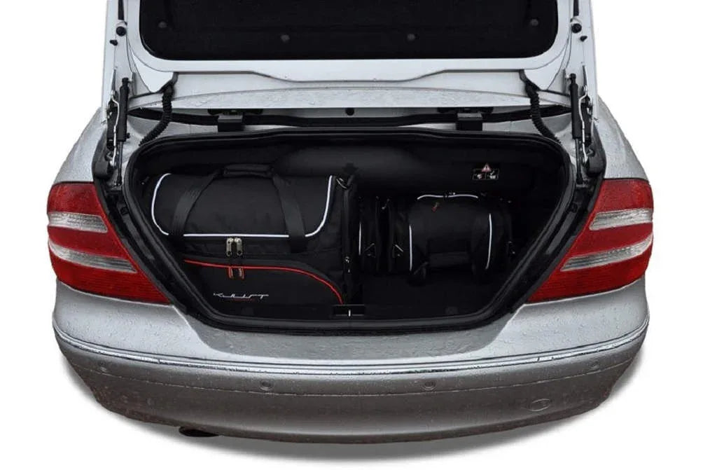 Mercedes-BENZ CLK CABRIO 2002-2010 4-väskor #färg_Svart