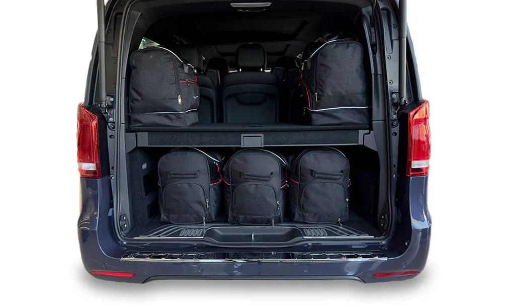 Mercedes-BENZ EQV LONG 2020+ 7-väskor #färg_Svart