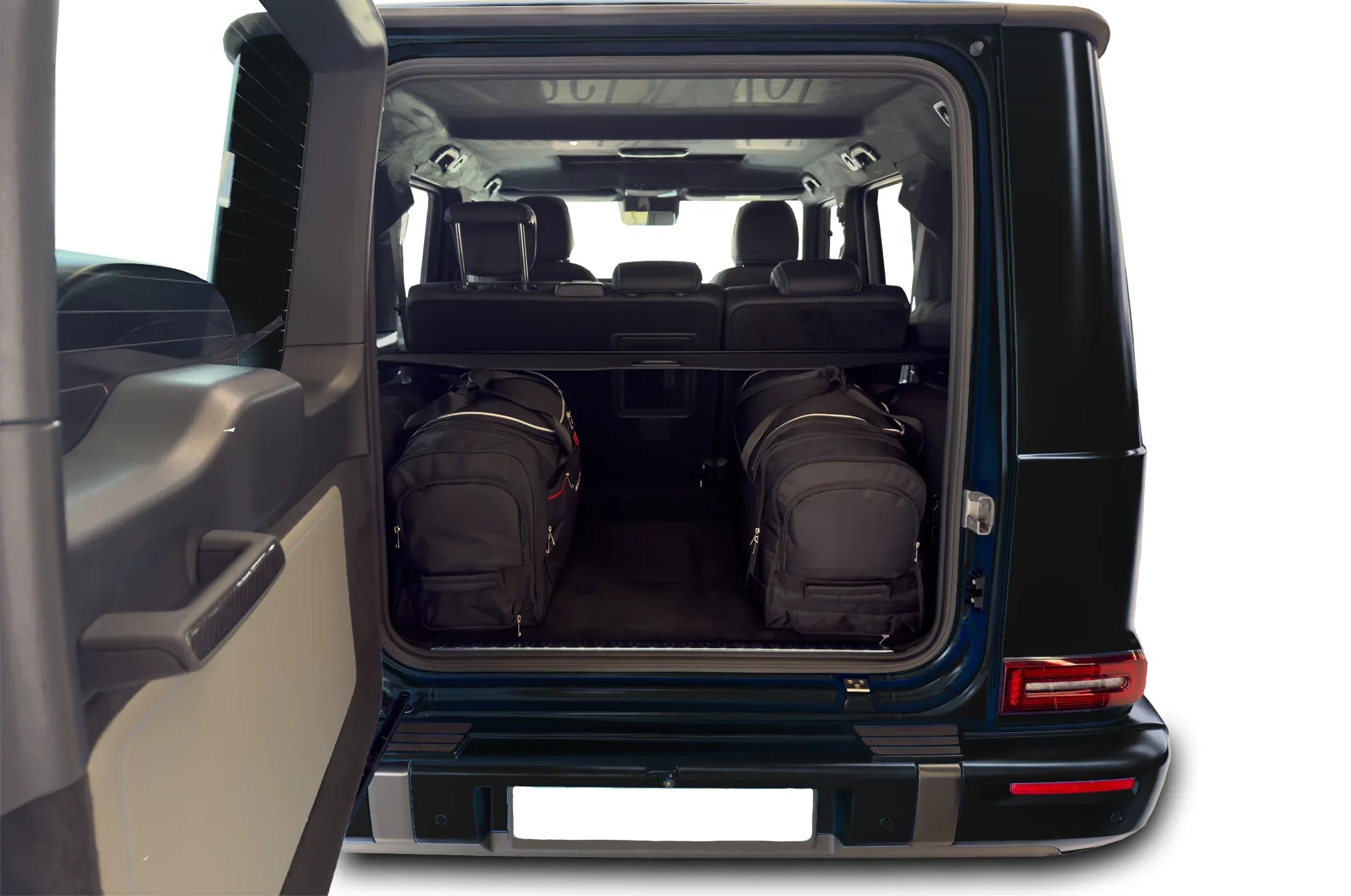 Mercedes-BENZ G 2018-2023 4-väskor Aero #färg_Svart