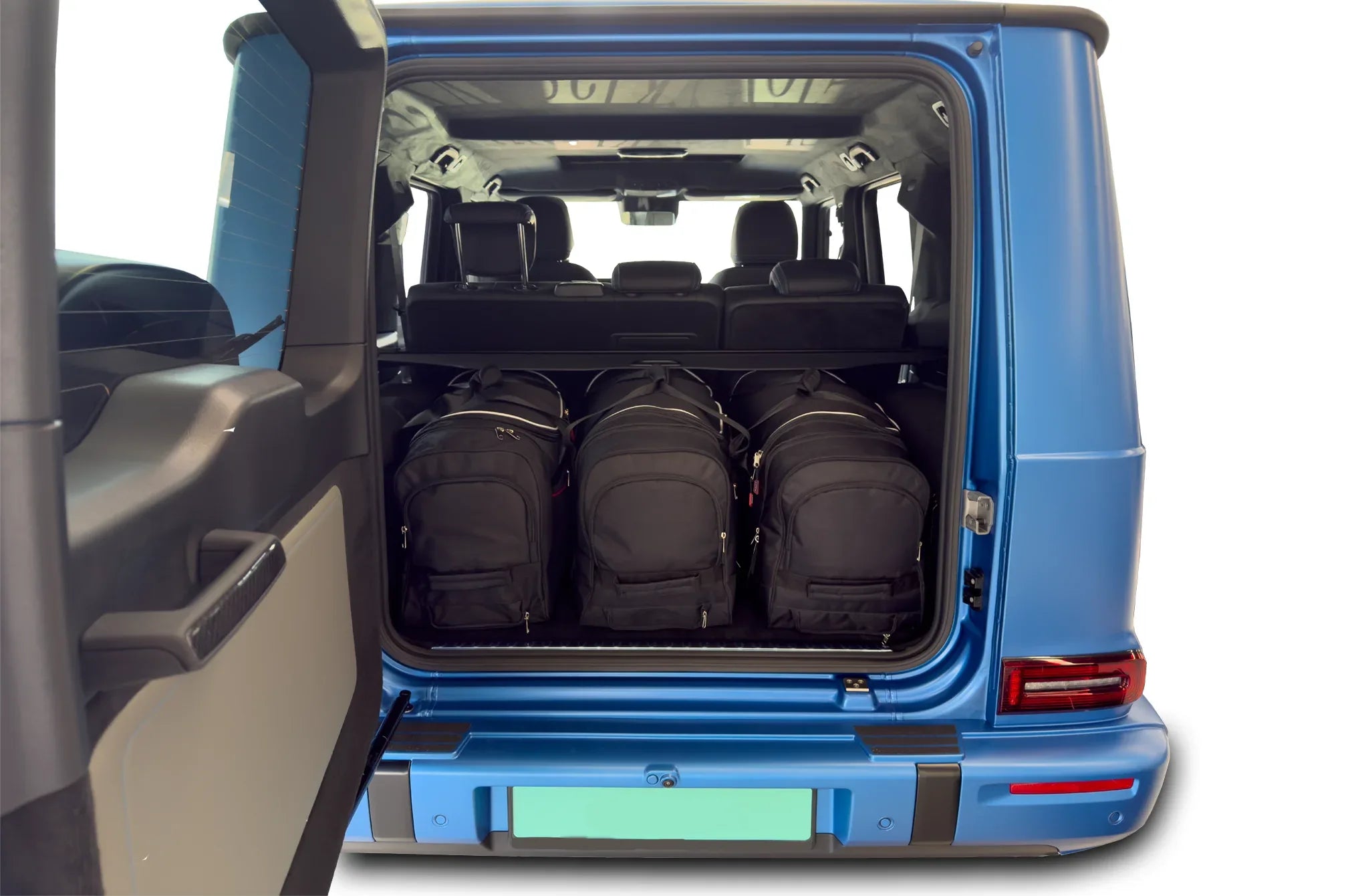 Mercedes-BENZ G EQ 2024+ 3-väskor #färg_Svart