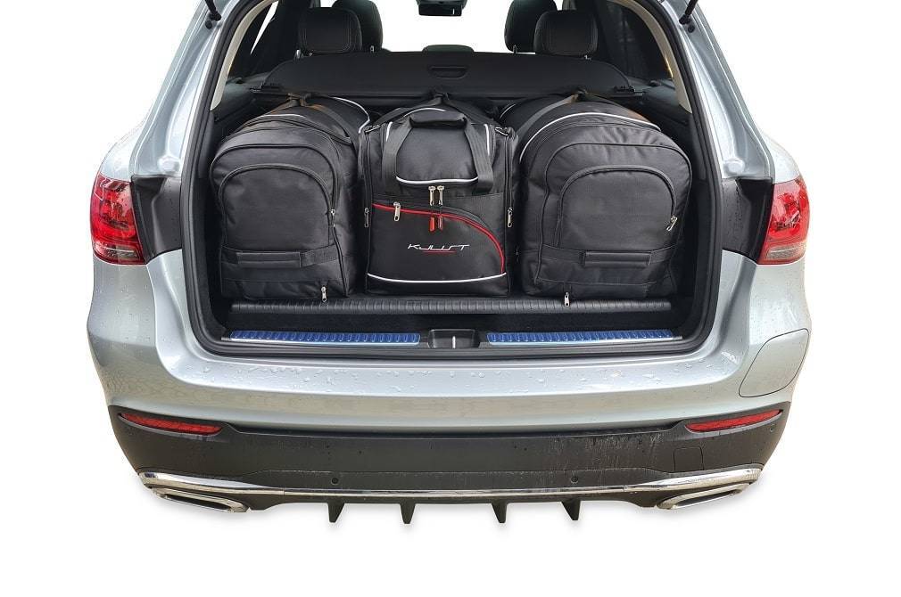 Mercedes-BENZ GLC PHEV 2019-2022 4-väskor Aero #färg_Svart