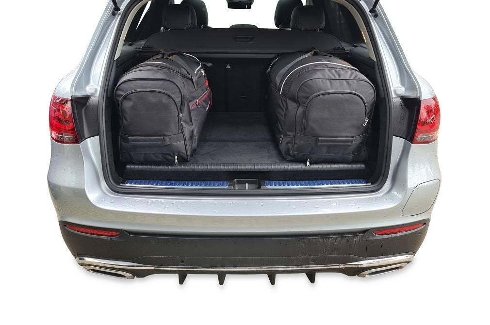 Mercedes-BENZ GLC PHEV 2019-2022 4-väskor Aero #färg_Svart