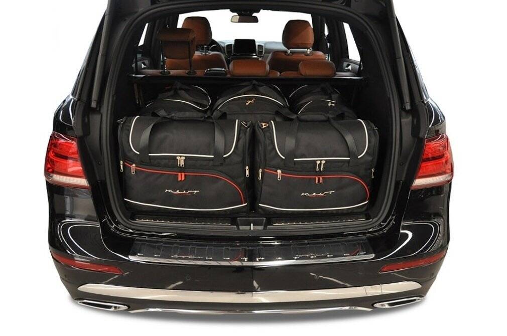 Mercedes-BENZ GLE SUV 2015-2018 5-väskor Aero #färg_Svart