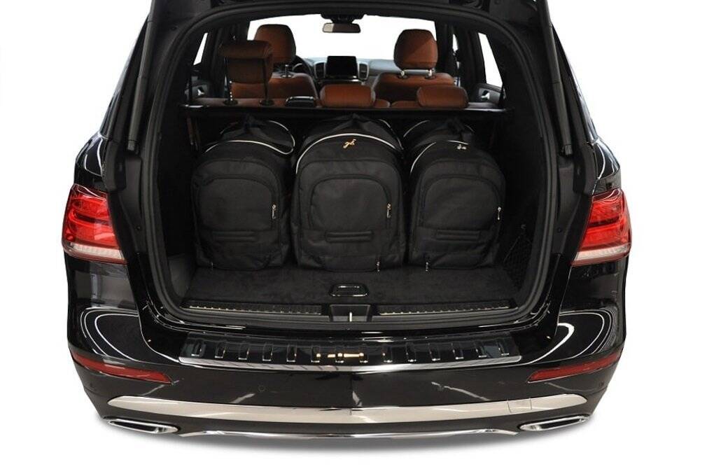 Mercedes-BENZ GLE SUV 2015-2018 5-väskor Aero #färg_Svart