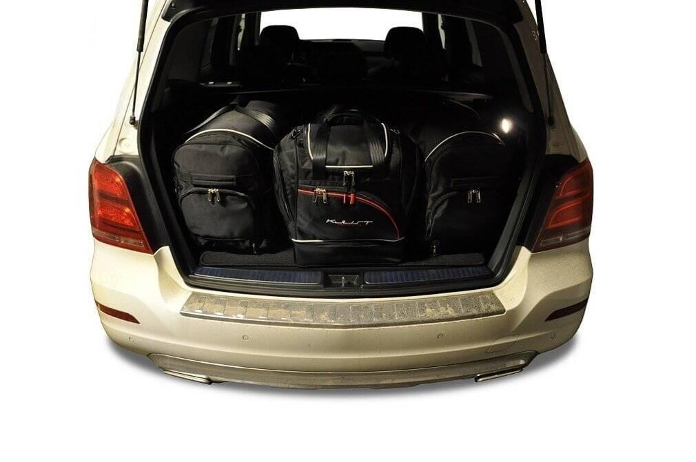 Mercedes-BENZ GLK 2008-2015 4-väskor #färg_Svart