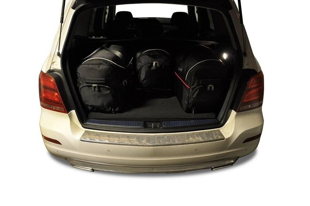 Mercedes-BENZ GLK 2008-2015 4-väskor #färg_Svart