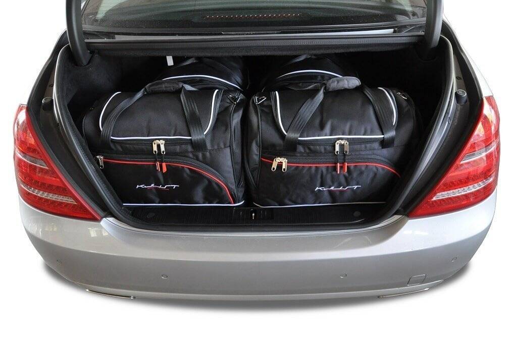 Mercedes-BENZ S 2005-2013 4-väskor #färg_Svart