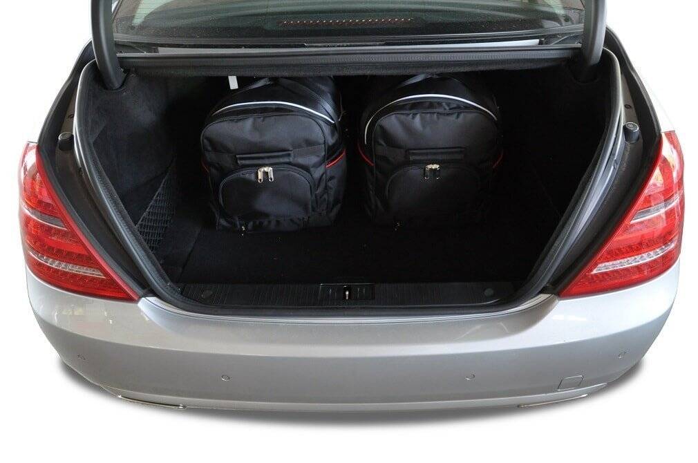 Mercedes-BENZ S 2005-2013 4-väskor #färg_Svart