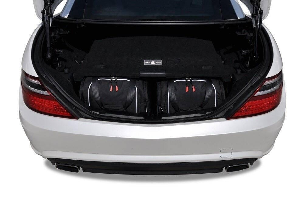 Mercedes-BENZ SLK 2011-2015 2-väskor #färg_Svart