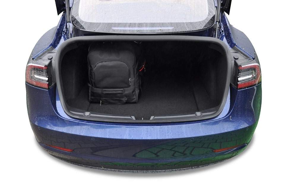 Tesla MODEL 3 EV 2017-2020 7-väskor #färg_Svart