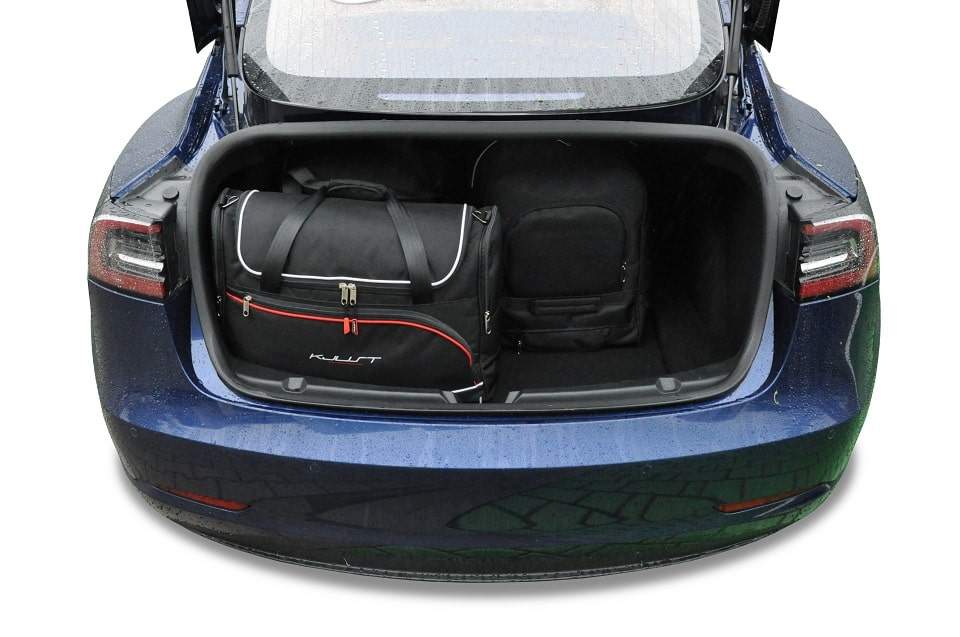 Tesla MODEL 3 EV 2017-2023 5-väskor #färg_Svart