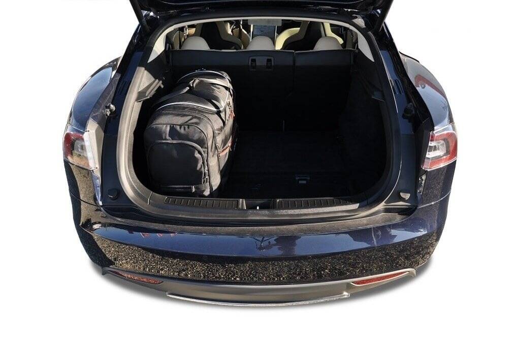 Tesla MODEL S EV 2012-2016 6-väskor Aero #färg_Svart