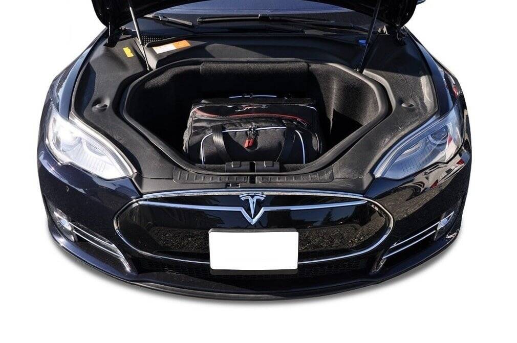 Tesla MODEL S EV 2012-2016 6-väskor Aero #färg_Svart