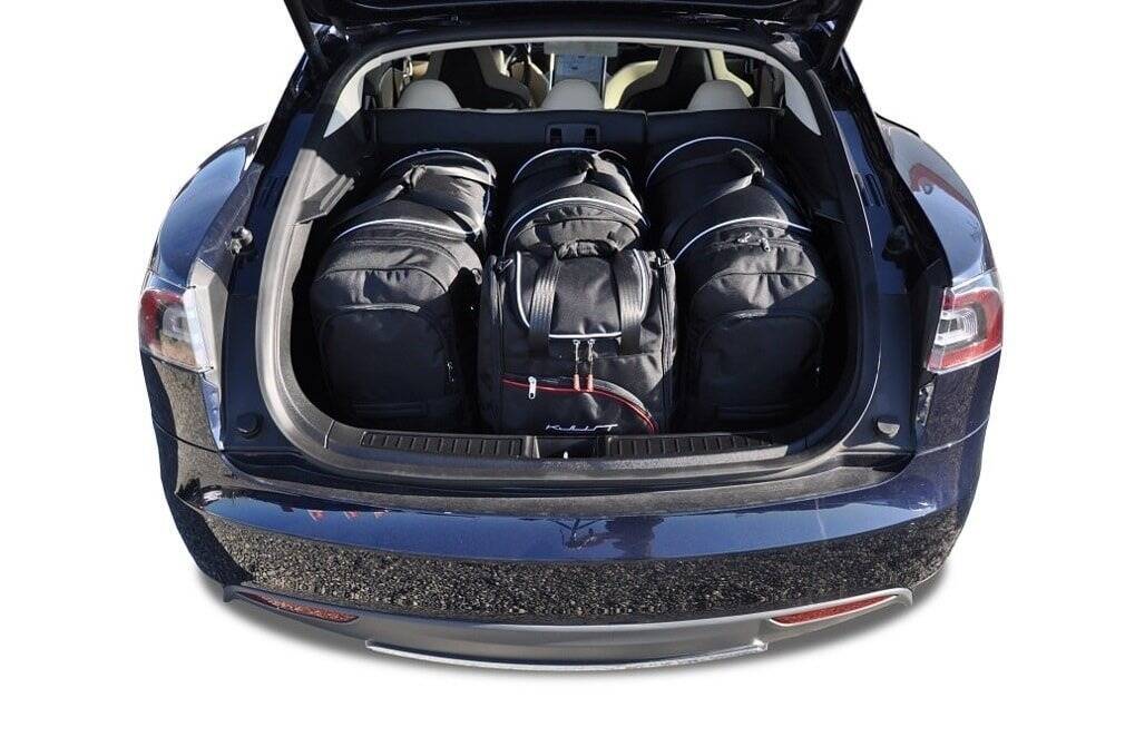 Tesla MODEL S EV 2012-2016 6-väskor Aero #färg_Svart
