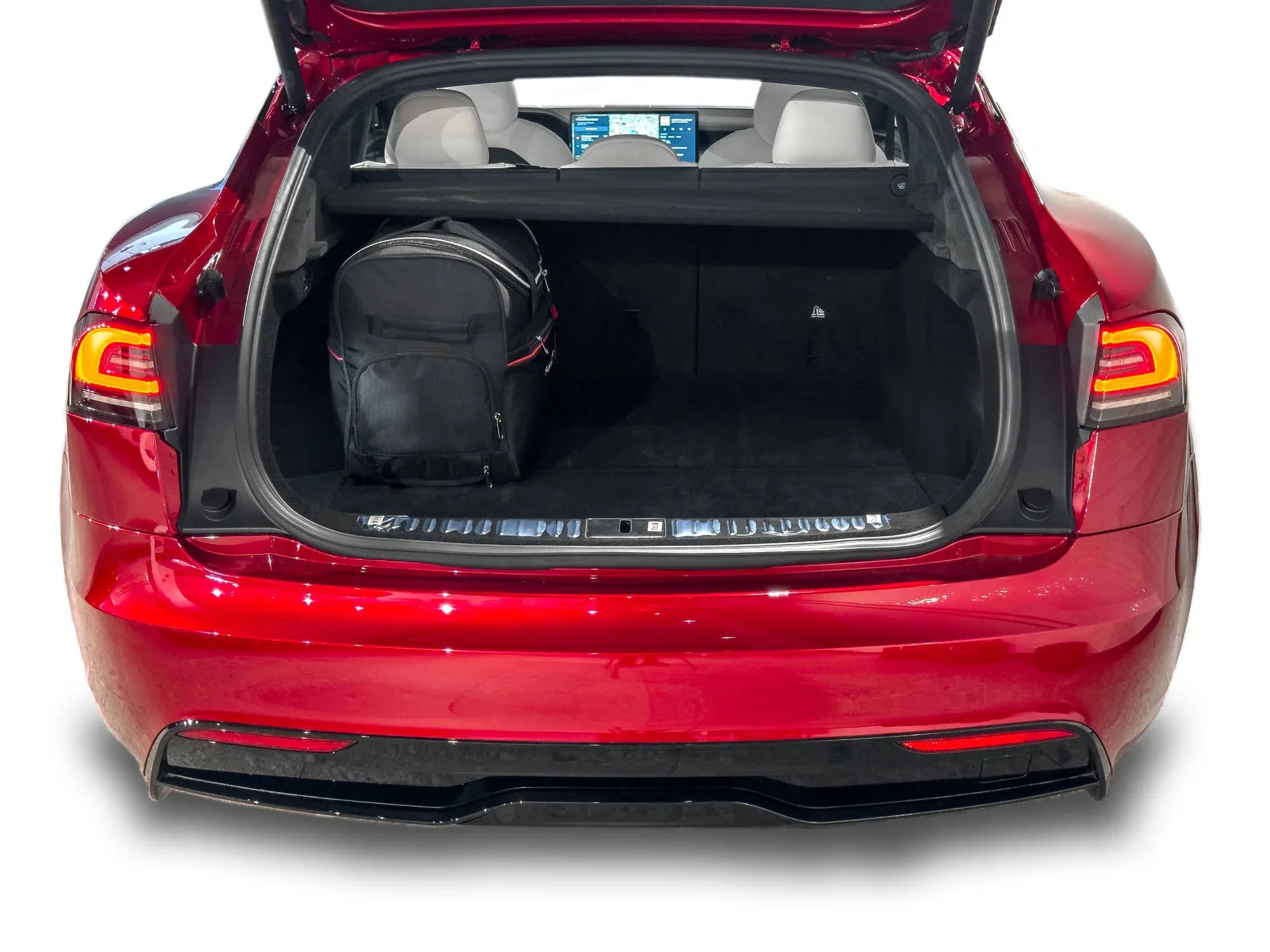 Tesla MODEL S EV 2021+ 7-väskor #färg_Svart