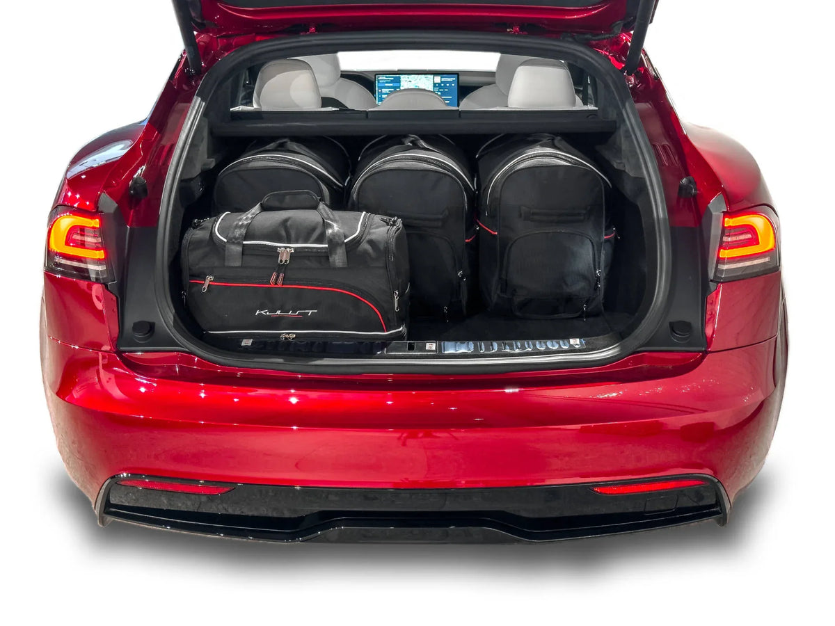 Tesla MODEL S EV 2021+ 7-väskor #färg_Svart