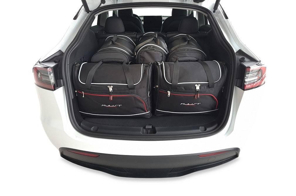 Tesla MODEL Y EV 2020+ 5-väskor #färg_Svart