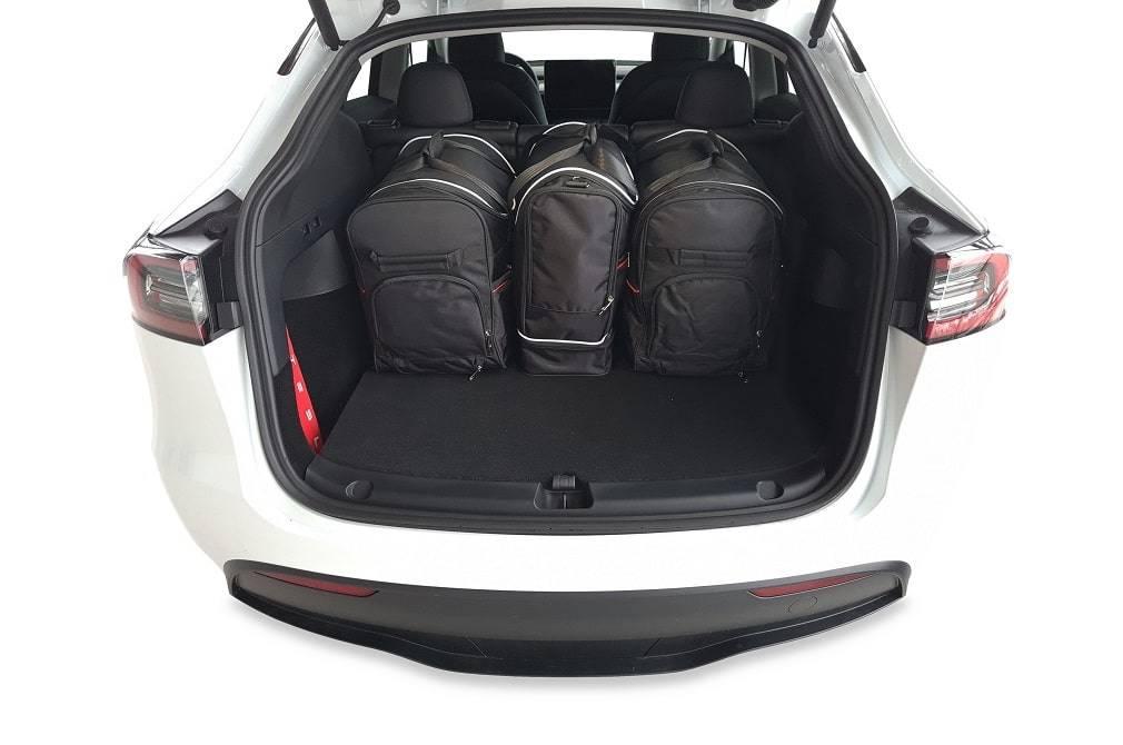 Tesla MODEL Y EV 2020+ 5-väskor #färg_Svart