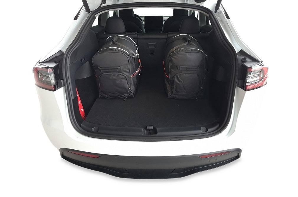 Tesla MODEL Y EV 2020+ 5-väskor #färg_Svart