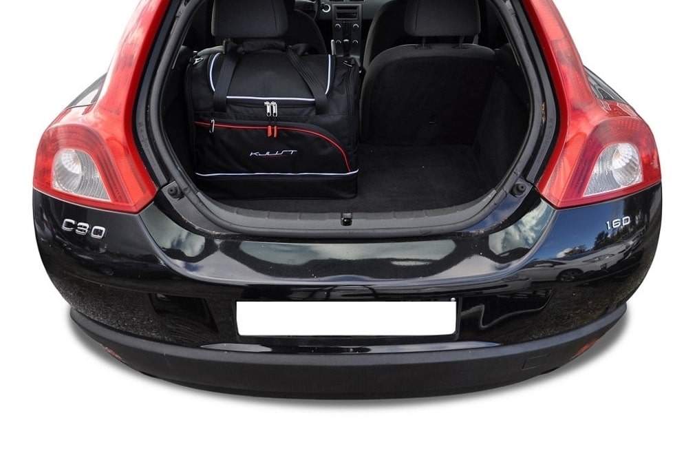 Volvo C30 2006-2012 4-väskor #färg_Svart