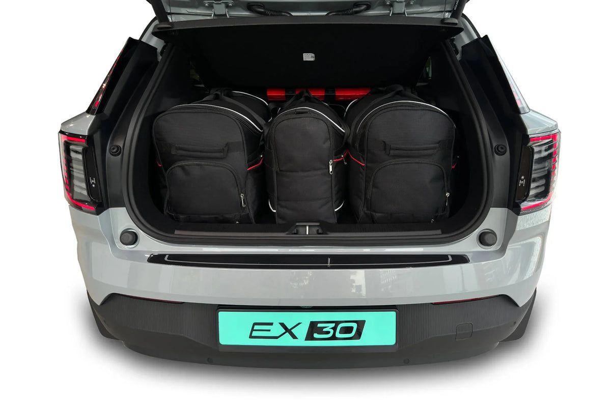 Volvo EX30 EV 2023+ 3-väskor #färg_Svart