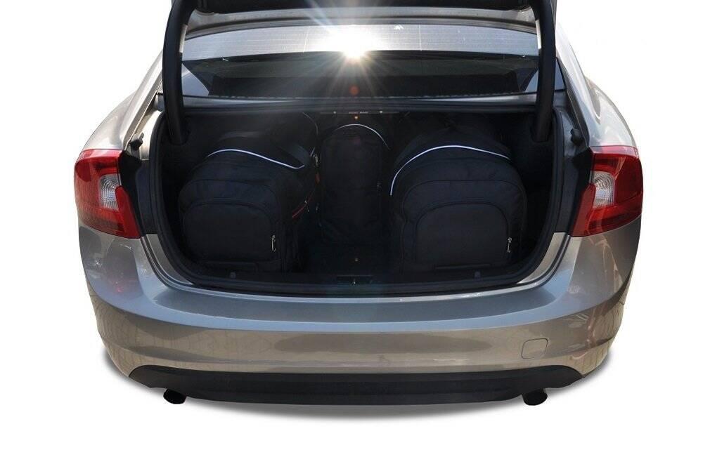 Volvo S60 2010-2018 4-väskor Aero #färg_Svart