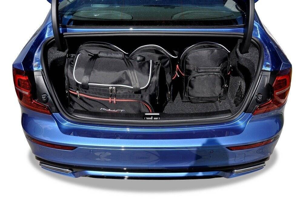 Volvo S60 MHEV 2020-2023 5-väskor #färg_Svart