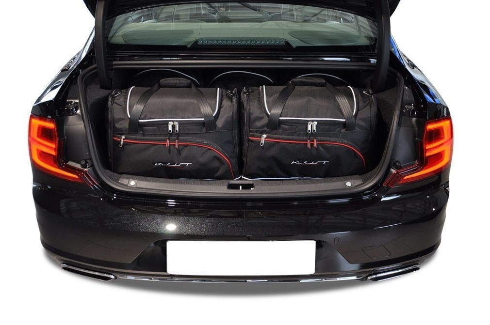 Volvo S90 HEV 2016+ 5-väskor Sport #färg_Svart