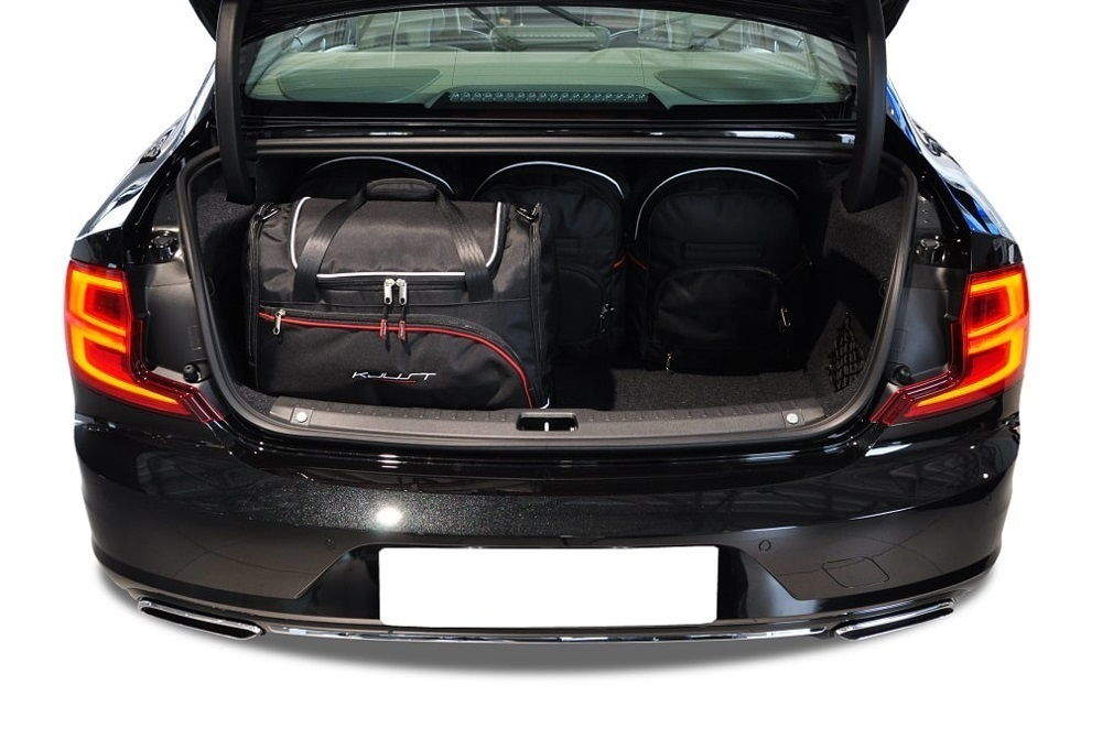 Volvo S90 HEV 2016+ 5-väskor Sport #färg_Svart