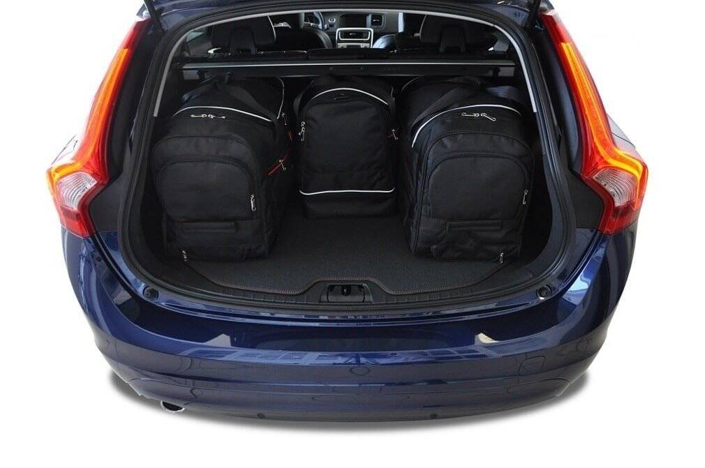 Volvo V60 CROSS COUNTRY 2015-2018 4-väskor Sport #färg_Svart