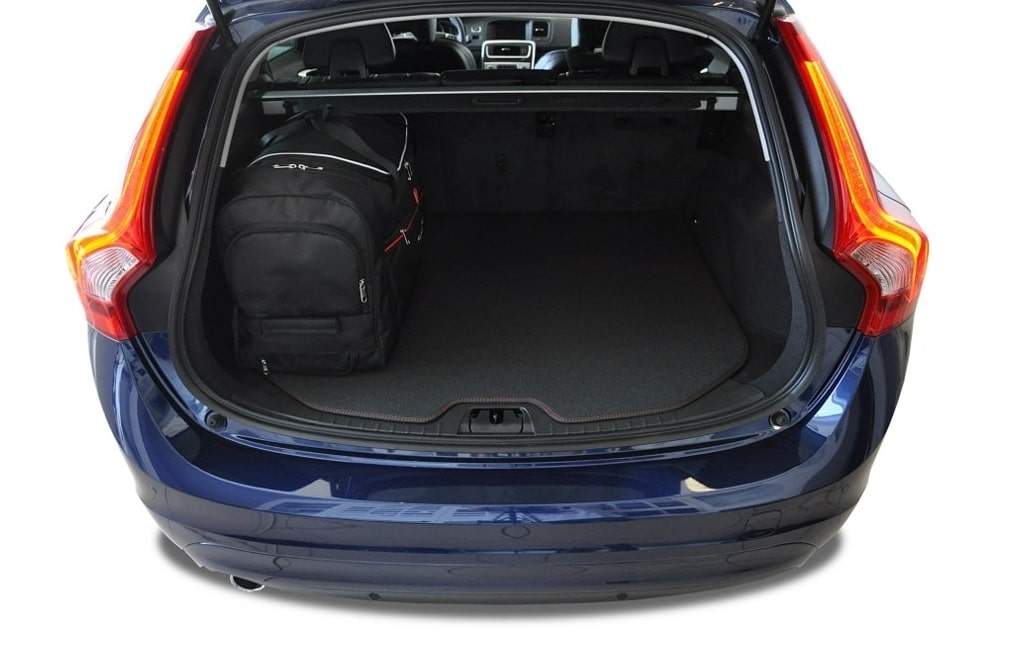 Volvo V60 CROSS COUNTRY 2015-2018 4-väskor Sport #färg_Svart