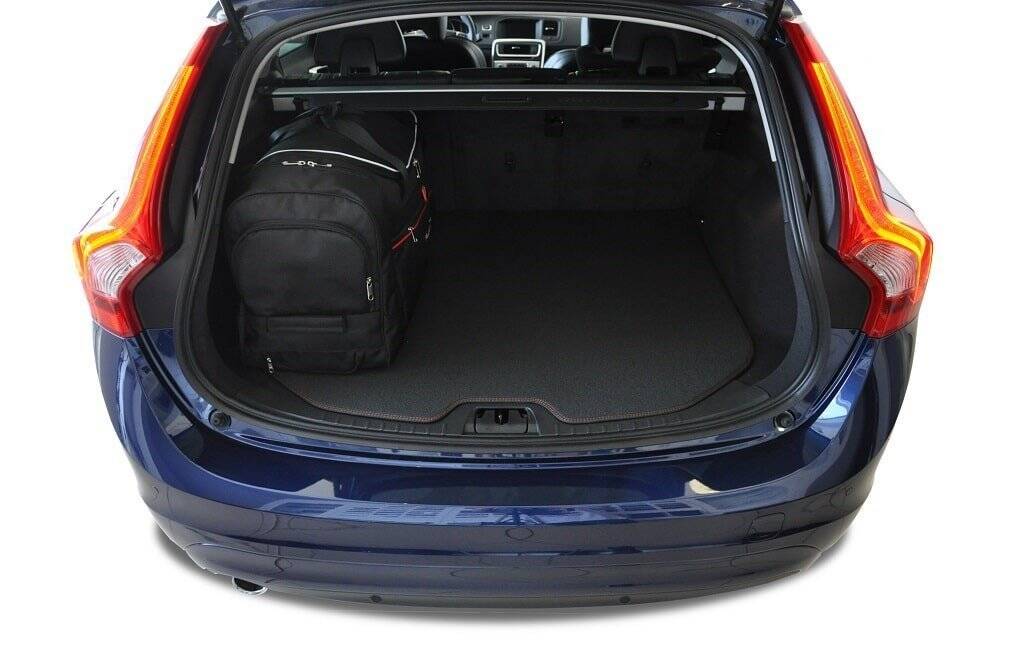 Volvo V60 CROSS COUNTRY 2015-2018 4-väskor Aero #färg_Svart