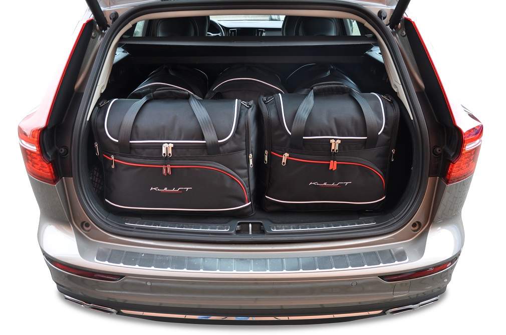 Volvo V60 PHEV 2019+ 5-väskor #färg_Svart