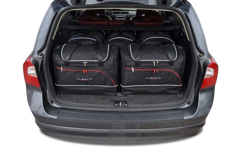 Volvo V70 2007-2016 5-väskor Sport #färg_Svart