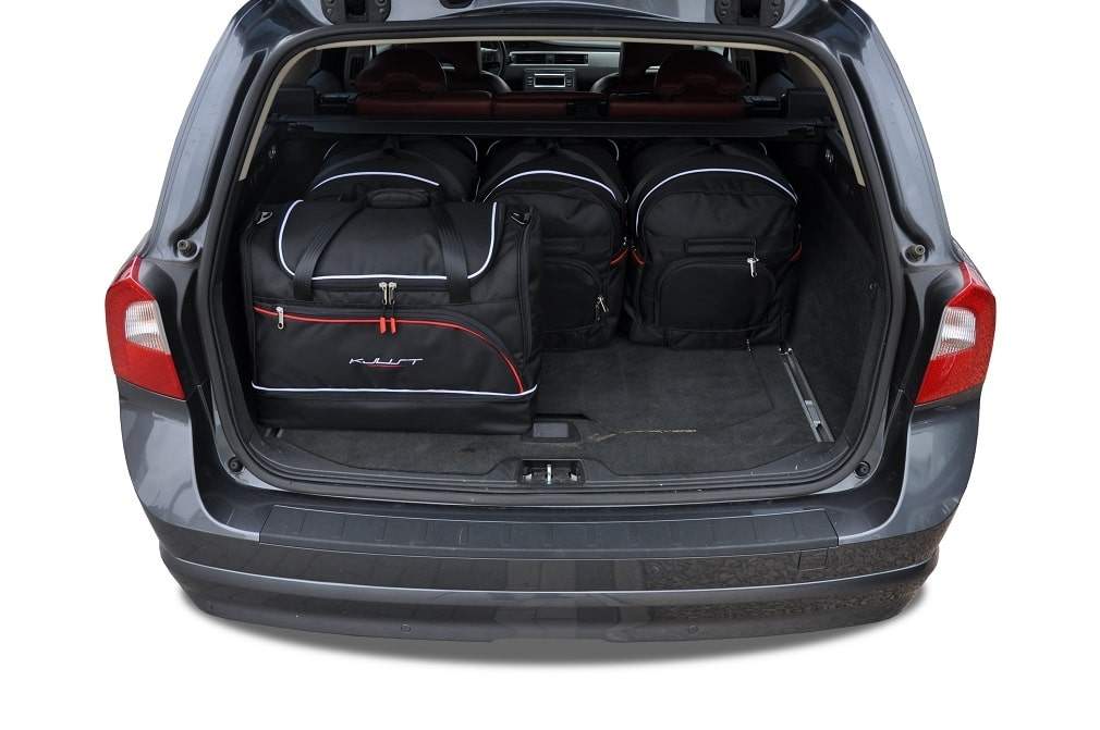 Volvo V70 2007-2016 5-väskor Sport #färg_Svart