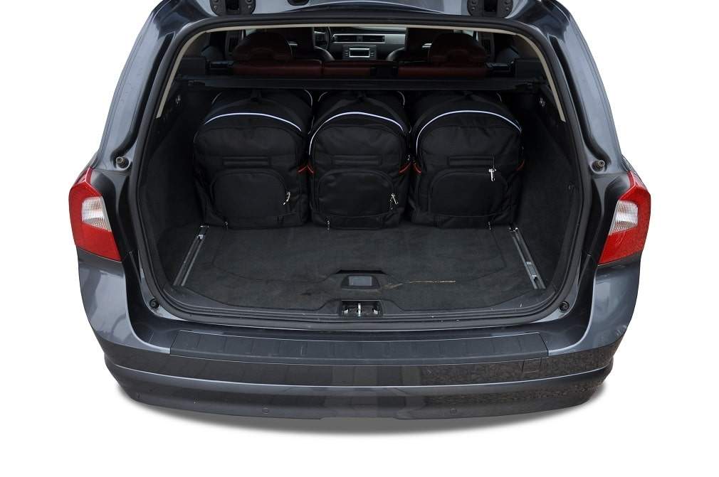Volvo V70 2007-2016 5-väskor Sport #färg_Svart