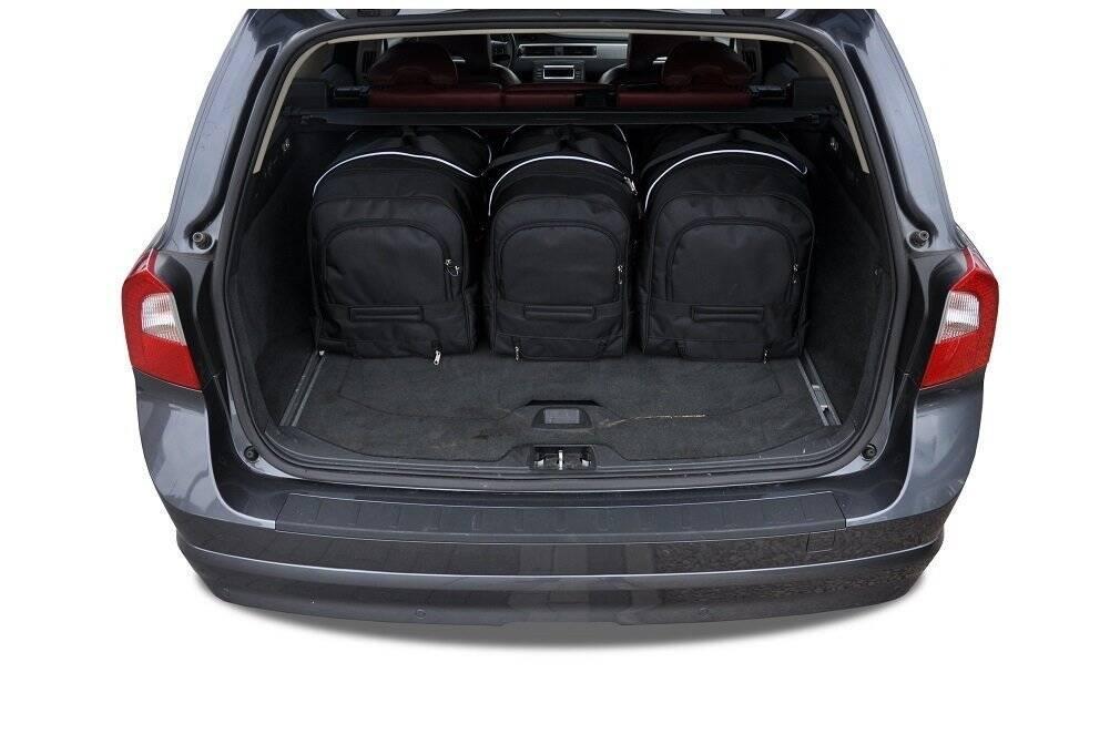 Volvo V70 2007-2016 5-väskor Aero #färg_Svart