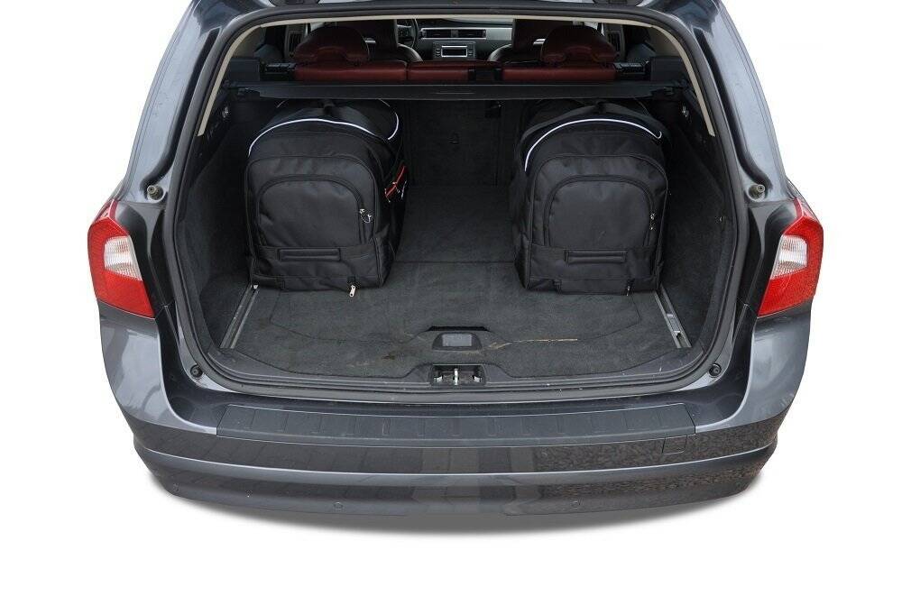 Volvo V70 2007-2016 5-väskor Aero #färg_Svart