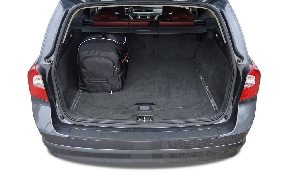 Volvo V70 2007-2016 5-väskor Aero #färg_Svart