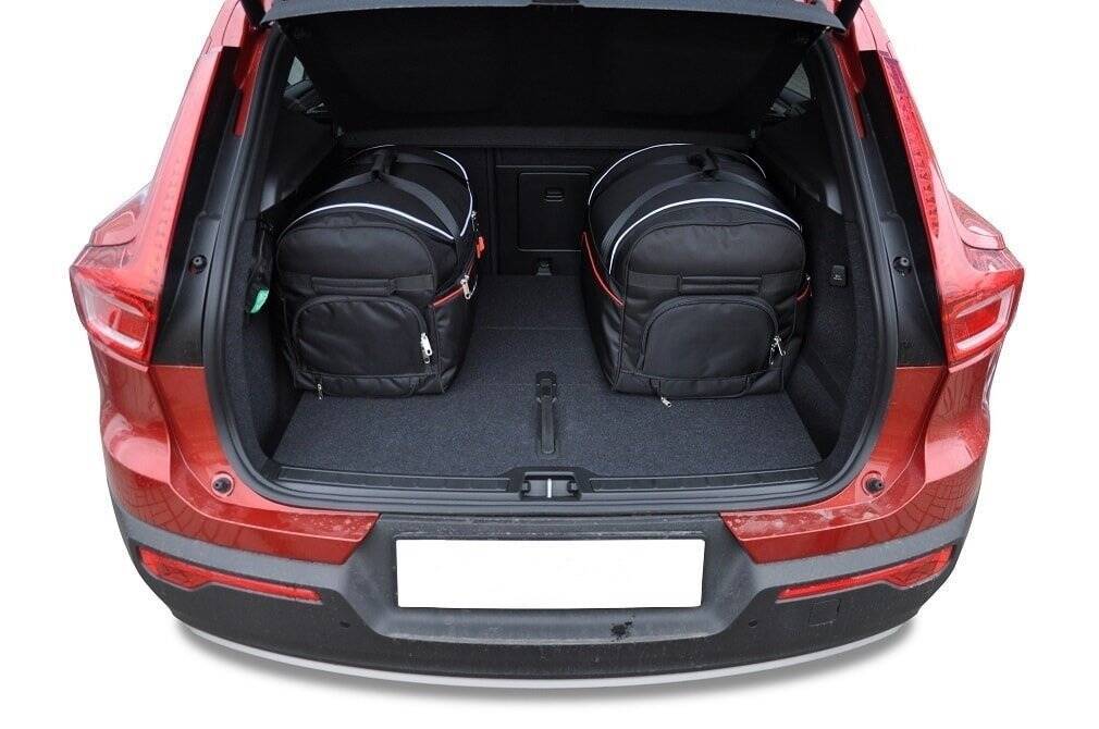 Volvo XC40 PHEV 2019+ 5-väskor #färg_Svart