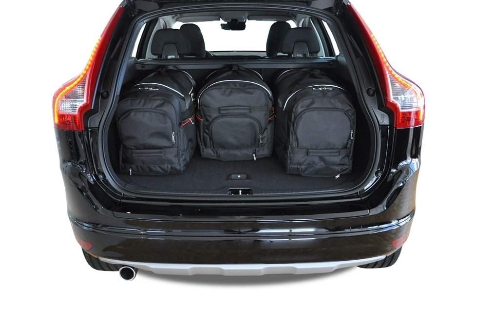 Volvo XC60 2008-2017 4-väskor Sport #färg_Svart