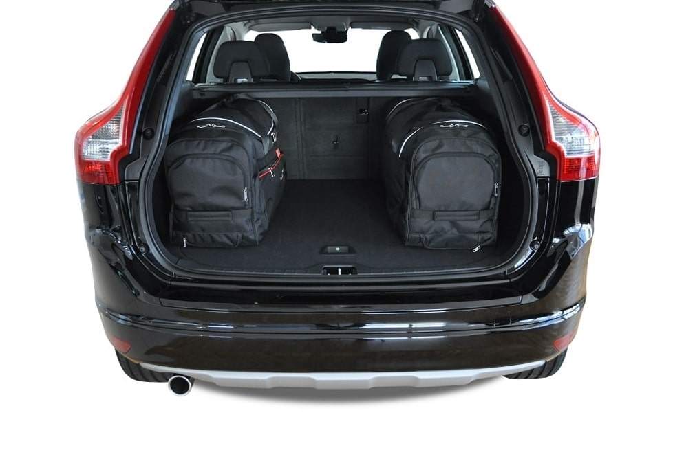 Volvo XC60 2008-2017 4-väskor Sport #färg_Svart