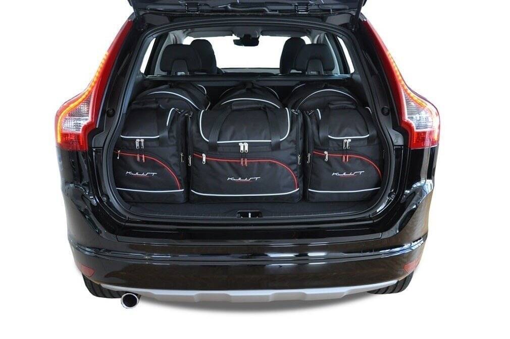 Volvo XC60 2008-2017 6-väskor Aero #färg_Svart