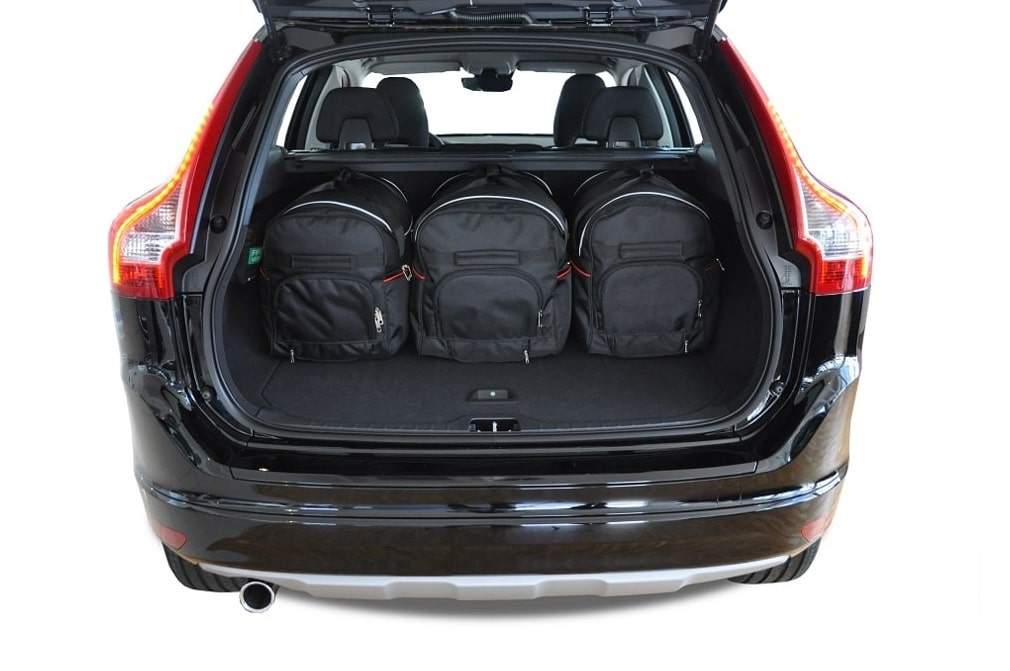 Volvo XC60 2008-2017 6-väskor Aero #färg_Svart