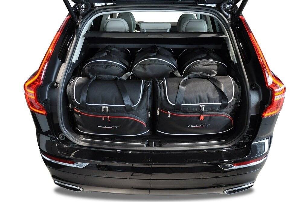 Volvo XC60 2017+ 5-väskor #färg_Svart
