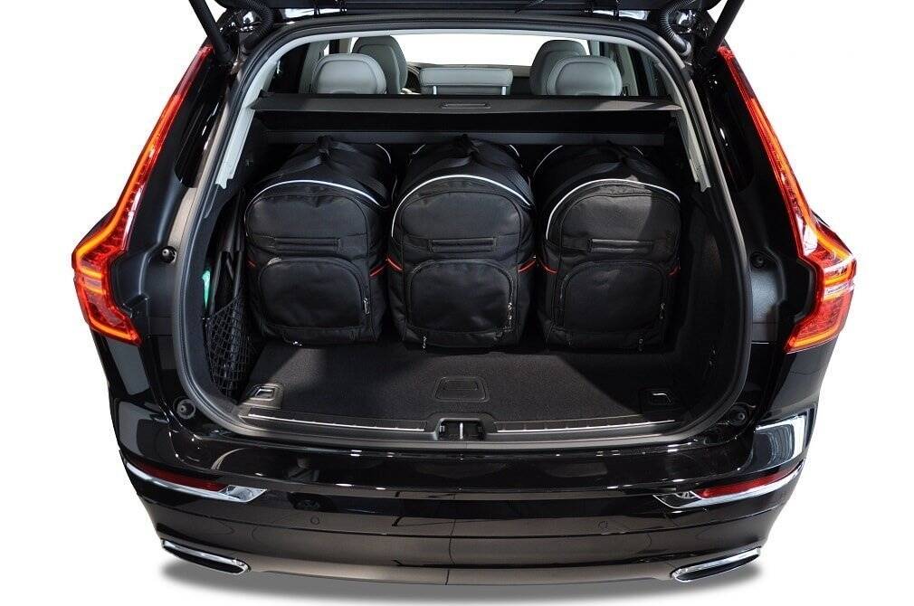 Volvo XC60 2017+ 5-väskor #färg_Svart