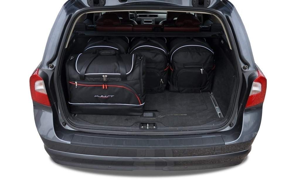Volvo XC70 2007-2016 5-väskor Sport #färg_Svart
